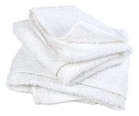 Terry Detail Towels - Hemmed Half Towels, 50LB box