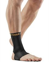 Tommie Copper Ankle Sleeve, Black, Small