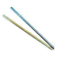 TiANN TiStraw Titanium Straw (8 mm) (Lucky Clover)