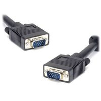 VGA Male to VGA Male Cable with Ferrites - 50 Feet