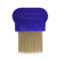 CE Certified Head Lice Nit Comb Professional Stainless Steel Removes Nits Eggs Shells