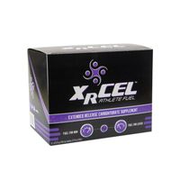 XRCEL Athlete Fuel Extended Release Carbohydrate - BlackBerry 12 Pack, Liquid Sports Drink, Drinkable Sport Supplement, Glucose Supplement, Sports Recovery Drink, Patented Extended Release