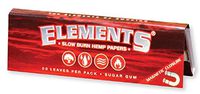 Elements Ultra Thin Rice Rolling Papers - 74mm 1 1/4 Size - (25)