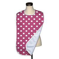1" Dots Collection Adult Bib - Covered with Care Assorted Prints Available! (Pink)
