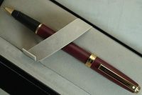 Sheaffer Made in The USA Limited Edition Signature Prelude Matte Burgundy Finish Cap and Barrel with 22KT Gold Appointments, Rollerball Pen