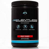 PRELENTLESS Pre Workout Powder with BCAA for Men & Women – Natural Preworkout Supplement for Strength, Endurance & Performance – Pre-Workout Powder for Muscle Growth & Clean Energy – 20 Servings