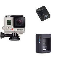 GoPro Camera HERO3+ Silver Bundle (Silver)