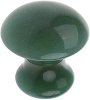 Natural Rose Quartz Gua Sha Guasha Scraping Massage Tool Mushroom-Shape Guasha Board for Spa Relaxing - Green