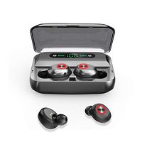 Smart Buds, Wireless Earbuds, Latest Bluetooth 5.0 Earbuds 3000mAh Charging Case LED Battery Display, 90H Playtime in-Ear Bluetooth Headset, IPX7 Waterproof True Wireless Earbuds Work/Sports (Black)
