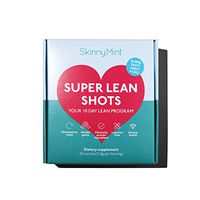 SkinnyMint Super Lean Shots. Glucomannan Appetite Suppressant. All Natural, Vegan Friendly & Gluten Free. 10 Day Program (30 Sticks)