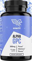 Alpha GPC Premium Choline Supplement | Brain Nootropic from Pure Sunflower Lecithin for Brain Support, Enhanced Focus and Memory | Vegan, Non GMO, No Soy, Pharmaceutical Grade | 600 mg 30 Servings