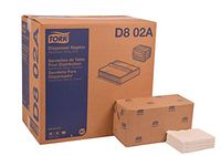 Tork D802A Advanced Soft Masterfold Dispenser Napkin, 1-Ply, 17.0" Length x 12.0" Width, White (Case of 12 Packs, 500 per Pack, 6,000 Napkins)