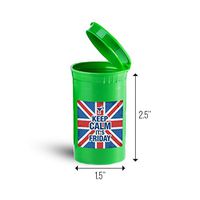 Keep Calm It's Friday First Aid Case Pill Container ID 7428G