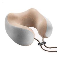 Light Wireless Cervical Spine Massage Electric Heating Pillow, U-Shaped Memory Foam Electric Neck Massage Can Relieve Muscle Pain Suitable for Office Aircraft and Cars,Ordinaryversion