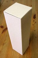 12 Wine Gift Boxes: Kraft - 3.5" x 3.5" x 13.5" (with Gift tag)