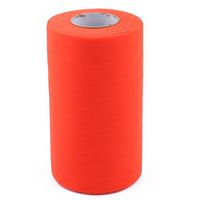 uxcell Polyester Party Handcraft Chair Decor Tulle Spool Roll 6 Inch x 50 Yards Orange