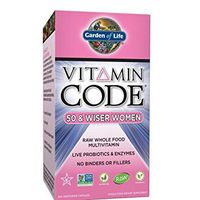 Garden of Life Vitamin Code 50 & Wiser Women's Multi, 120 Capsules