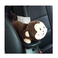 AMOUSTORE Car Tissue Box Hanging Napkin Box Toilet Paper Box Case Canister Dispenser Home Decoration (Multicolor_A)