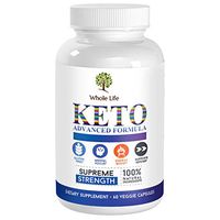 Whole Life Keto Advanced Formula Diet BHB Pills - Ketogenic All Natural, Support Metabolism, Manage Cravings Keto BHB Supplement for Men & Women - Utilize Fat for Energy with Ketosis, 60 Capsules
