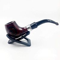 ZAQXSW-yandou Classic Fashion Pipe Curved Wooden Pipe Fittings Cigarette Holder Smoking