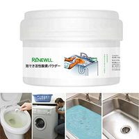 Wffo Simple &Functional Quick Foaming Toilet Cleaner for Toilet Washing Machine Sink Floor Tile♚♚Suitable for Different Drainage Pipes