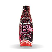 NaturesPlus Liquilicious Shot-O-B12 Liquid (Cyanocobalamin) - 5000 mcg, 30 fl oz - Cherry Flavor - High Potency Vitamin B12 Supplement, Energy Booster - Vegetarian, Gluten-Free - 30 Servings