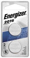 Energizer Lithium Coin Watch/Electronic Battery 2016, 2-Count