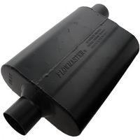 Flowmaster 942547 Super 44 Muffler - 2.50 Center IN / 2.50 Offset OUT - Aggressive Sound by Flowmaster