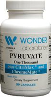 Pyruvate 1000, Plus Citrimax and Chromate, Nutritionally Supports Weight Management - 90 Capsules, 6751