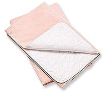 Nobles Reusable/Washable Waterproof Bed Pad/Underpad for Children or Adults 34 X 35 Case of 12 (Pink)