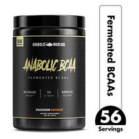 Anabolic BCAA Powder Supplement by Anabolic Warfare – BCAAs Amino Acids to Help Fuel Your Workout and Assist in Muscle Recovery (Passion Mango - 56 Servings)