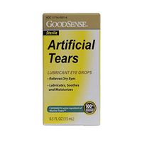 Goodsense Eye Drops Artificial Tears, Blue, 0.5 Fluid Ounce