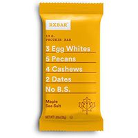 RXBAR, Maple Sea Salt, Protein Bar, 1.83 Ounce (Pack of 24), High Protein Snack, Gluten Free