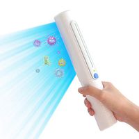 WSIRMET UV Germicidal Lamp, Ultraviolet Disinfection Light Sterilization Lamp Potable Home Lamp Battery Charging 4W 110V