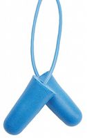 Ear Plugs, 31dB, Corded, Met Det, PK100