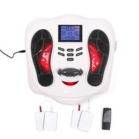 WGIRL Electric EMS Foot Massager with Infrared Heating for Blood Circulation with Large LCD Display