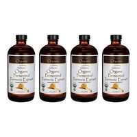 Swanson Kefinutra Organic Fermented Turmeric Extract 16 fl oz Liquid 4 Pack