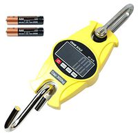 zyy Electronic Scale Aluminum Shell 300kg Hanging Portable Mini Stainless Steel Hook LED Digital Display