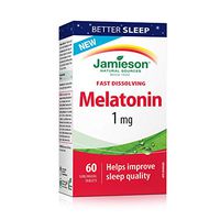 Jamieson Melatonin Fast Dissolving 1mg, 60 sublingual Tablets