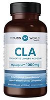 Vitamin World Conjugated Linoleic Acid Myoleptin 1600 mg (Per 2) 180 Rapid Release softgels …