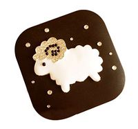 A Set of Exquisite Fashion Sheep Contact Lens Cases-Black