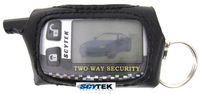 Scytek-Remote-Case - Scytek Alarms Remote Protector Faux-Leather Case For Pager Remote