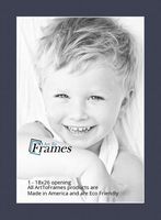 18x26 Midnight Blue / Blue Jay Custom Mat for Picture Frame with 14x22 opening size (Mat Only, Frame NOT Included)