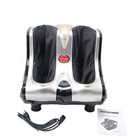 SHUTAO Smart Kneading Rolling Vibration Heating Shiatsu Foot Calf Leg Massager 110V US Plug Gray