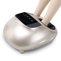 Shiatsu Foot Massager Machine Electric Massage Deep Kneading with Heat Rolling and Air Compression