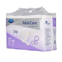 HARTMANN Incontinent Brief Molicare Tab Closure Medium Disposable Heavy Absorbency (#169650, Sold Per Case)