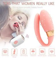 Deep Tissue Percussion Couple U-Shaped Massage Stick, Portable Handheld Massage Gun, Suitable for Athletes, Pain Relief, Wireless Massage Tool, 9-Speed, Quiet, Purple