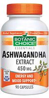 Botanic Choice Ashwagandha Extract - Energy Support Supplement - 90 Capsules