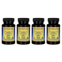 Swanson Amino Acid Ajipure Taurine Pharmaceutical Grade 500 Milligrams 60 Veg Capsules (4 Pack)