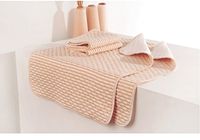 Bed Pad, T-Trees 41" x 28" 3D Natural Colored Cotton Air Permeability Bed Pads Quilted, Waterproof, Washable, Under Pad Sheet Protector for Child or Adult with Incontinence (41"x28" Pink)